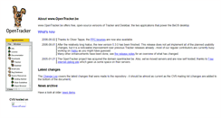 Desktop Screenshot of opentracker.be