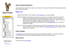 Tablet Screenshot of opentracker.be